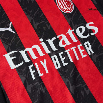 AC Milan Thuisshirt Kit 2025/26 Rood&Zwart