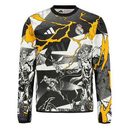 Real Madrid Maillot Manches Longues 2025/26 Noir