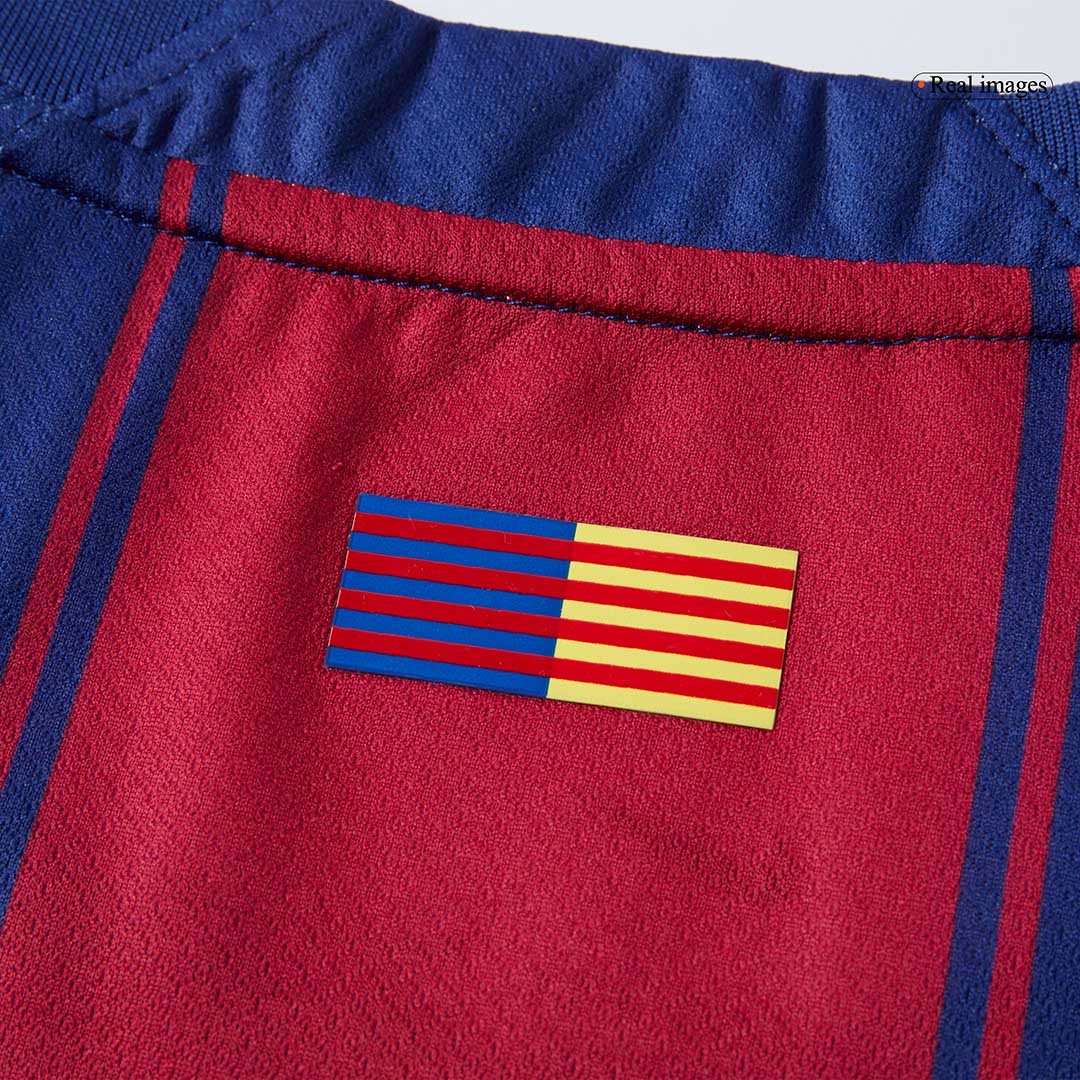 ROONY #19 Barcelona Thuisshirt 2025/26 Rood en Blauw - UCL - Super