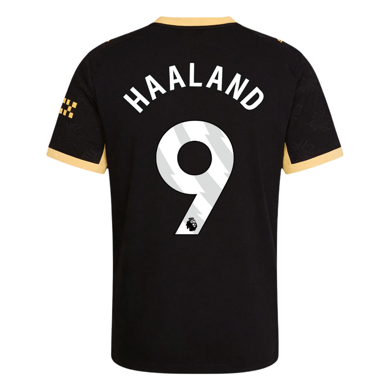 HAALAND #9 Manchester City Extérieur Maillot 2026/27 Noir Joueur