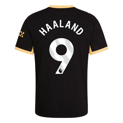HAALAND #9 Manchester City Extérieur Maillot 2026/27 Noir Joueur