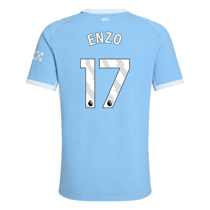 ENZO #17 Manchester City Domicile Maillot 2026/27 Bleu Joueur