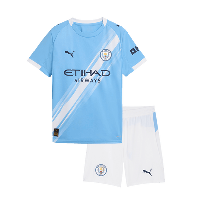 Manchester City Thuisshirt Kit 2025/26 Kinderen