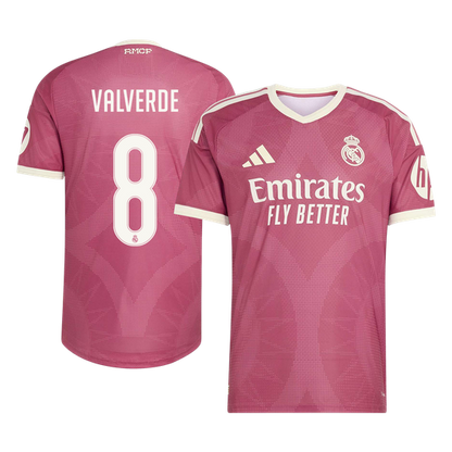 VALVERDE #8 Real Madrid Third Maillot 2026/27 Rose Joueur