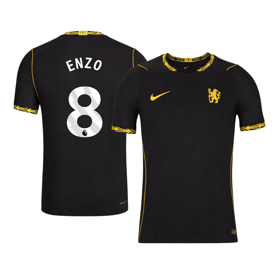 ENZO #8 Chelsea Extérieur Maillot 2026/27 Balck Joueur