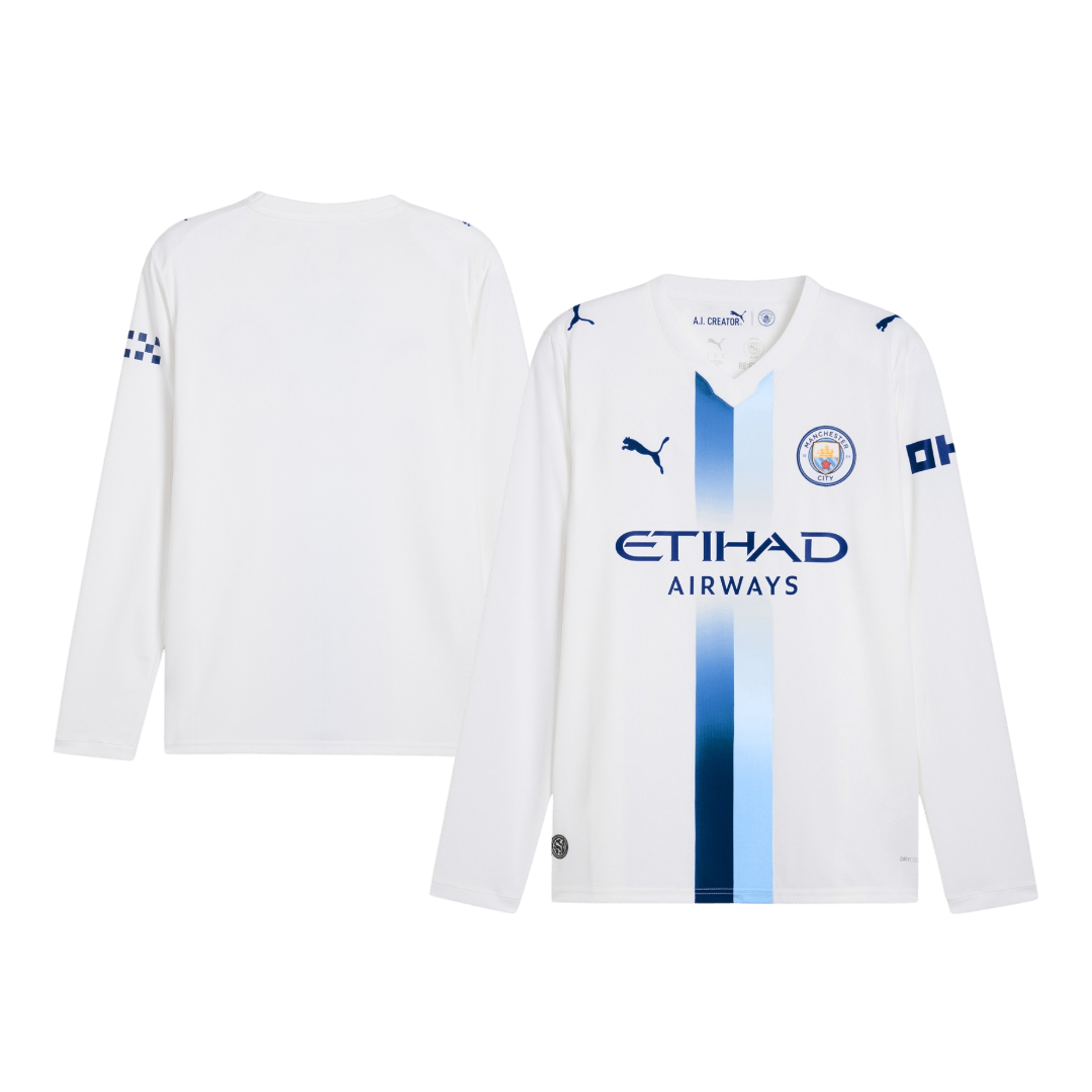 Manchester City Third Maillot Manches Longues 2026/27 Blanc