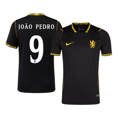 JOÃO PEDRO #9 Chelsea Extérieur Maillot 2026/27 Noir - UCL
