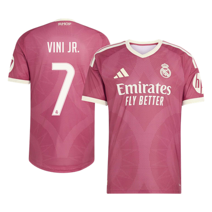 VINI JR. #7 Real Madrid Third Maillot 2026/27 Rose Joueur