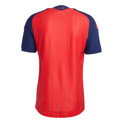 Spanje Thuis Shirt Wereldkampioenschap 2026 Rood Speler