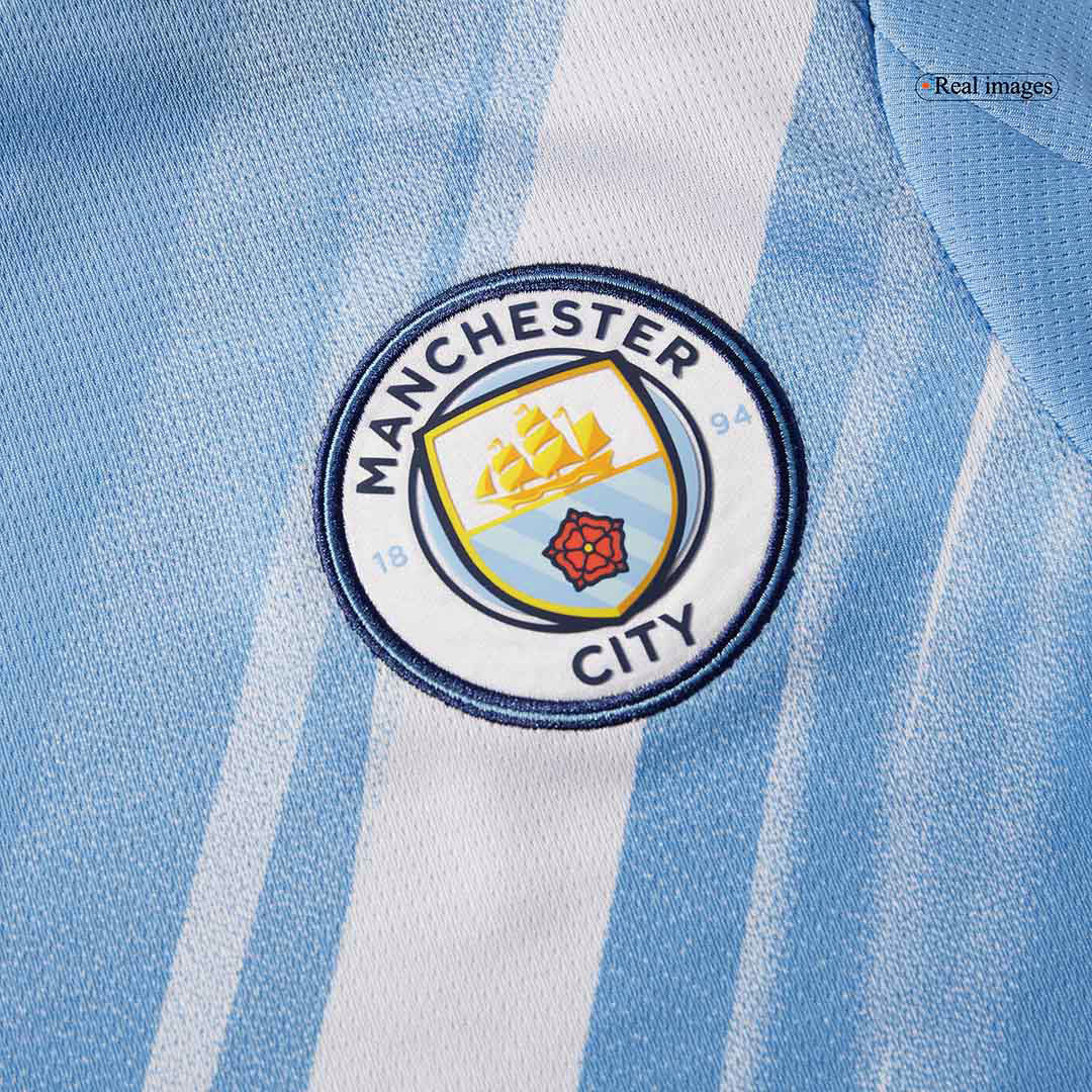 HAALAND #9 Manchester City Thuisshirt 2025/26 Grote Maten