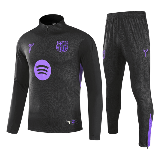 Barcelona Trainingspak Kit 2025/26 Kind Zwart