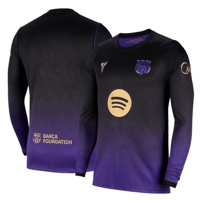 Barcelone Extérieur Maillot Manches Longues 2026/27 Violet