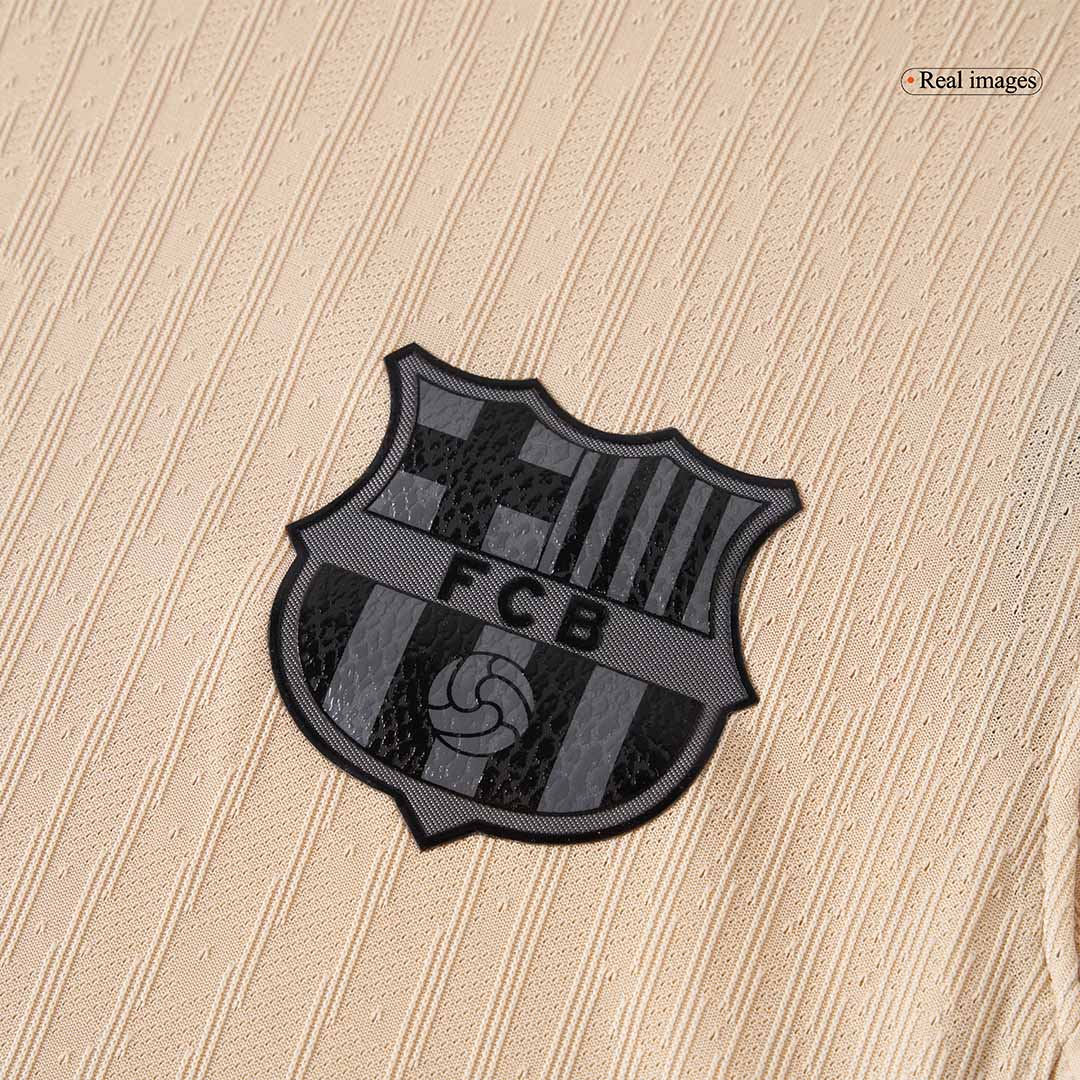 ROONY #28 Barcelona Uit Thuisshirt 2025/26 Geel Speler - UCL