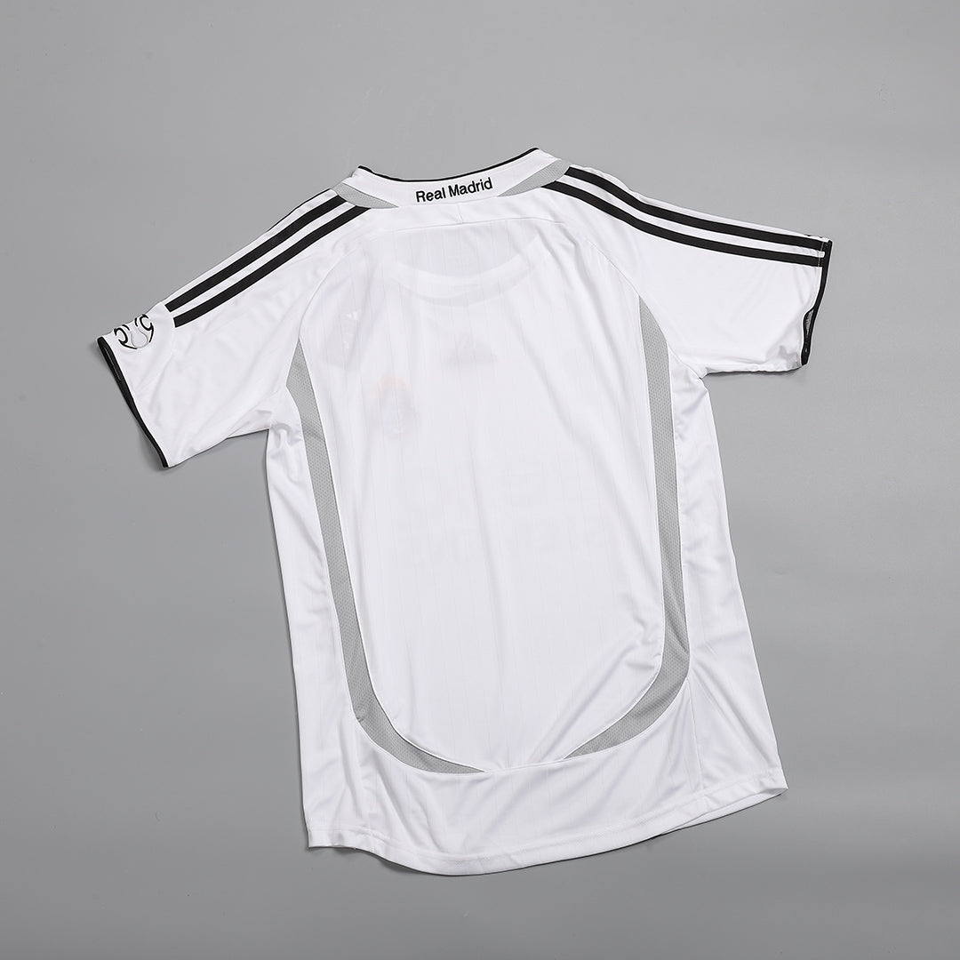 SERGIO RAMOS #4 Retro Real Madrid Thuisshirt 2006/07