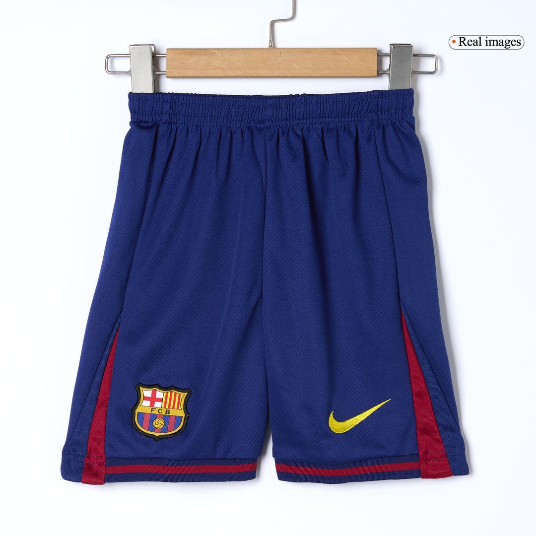 Barcelona Thuisshirt Kit 2025/26 Kind Rood en Blauw