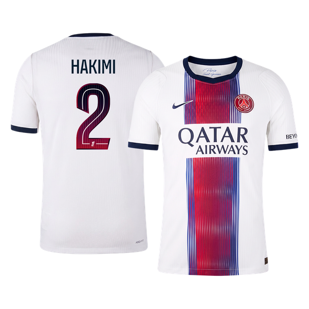 HAKIMI #2 Les Paris Extérieur Maillot 2026/27 Blanc Joueur