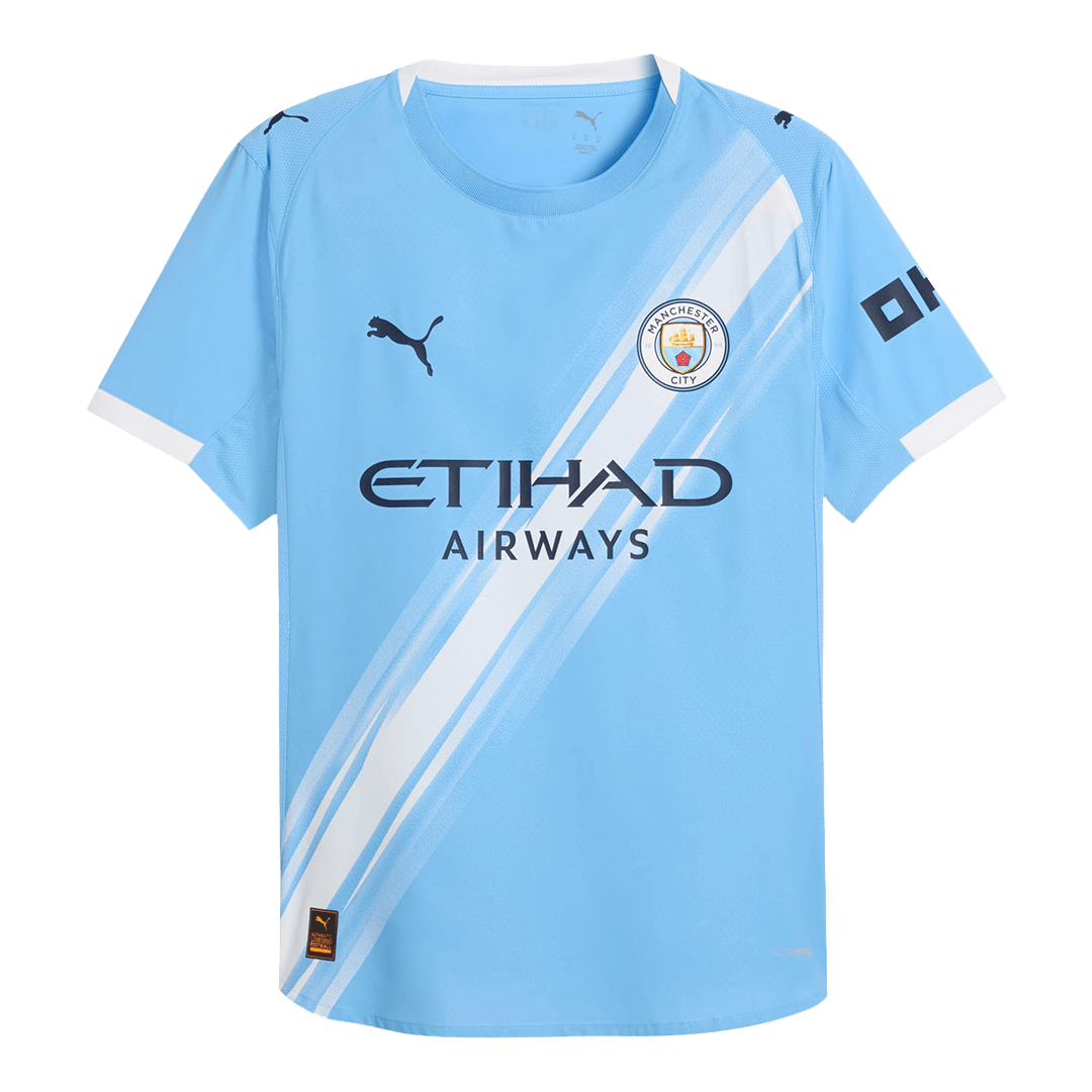 RODRIGO #16 Manchester City Domicile Maillot 2025/26 Authentique