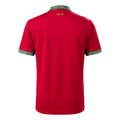 Marokko Thuis Shirt - Wereldkampioenschap 2026 Rood Grote Maten