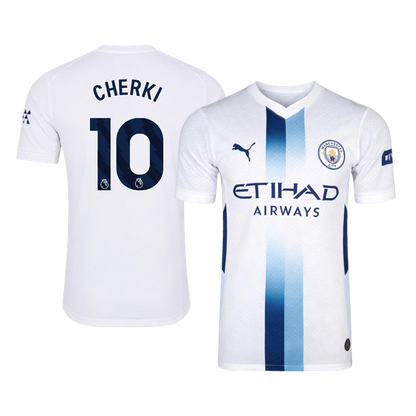 CHERKI #10 Manchester City Third Maillot 2026/27 Blanc