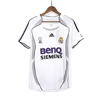SERGIO RAMOS #4 Retro Real Madrid Thuisshirt 2006/07