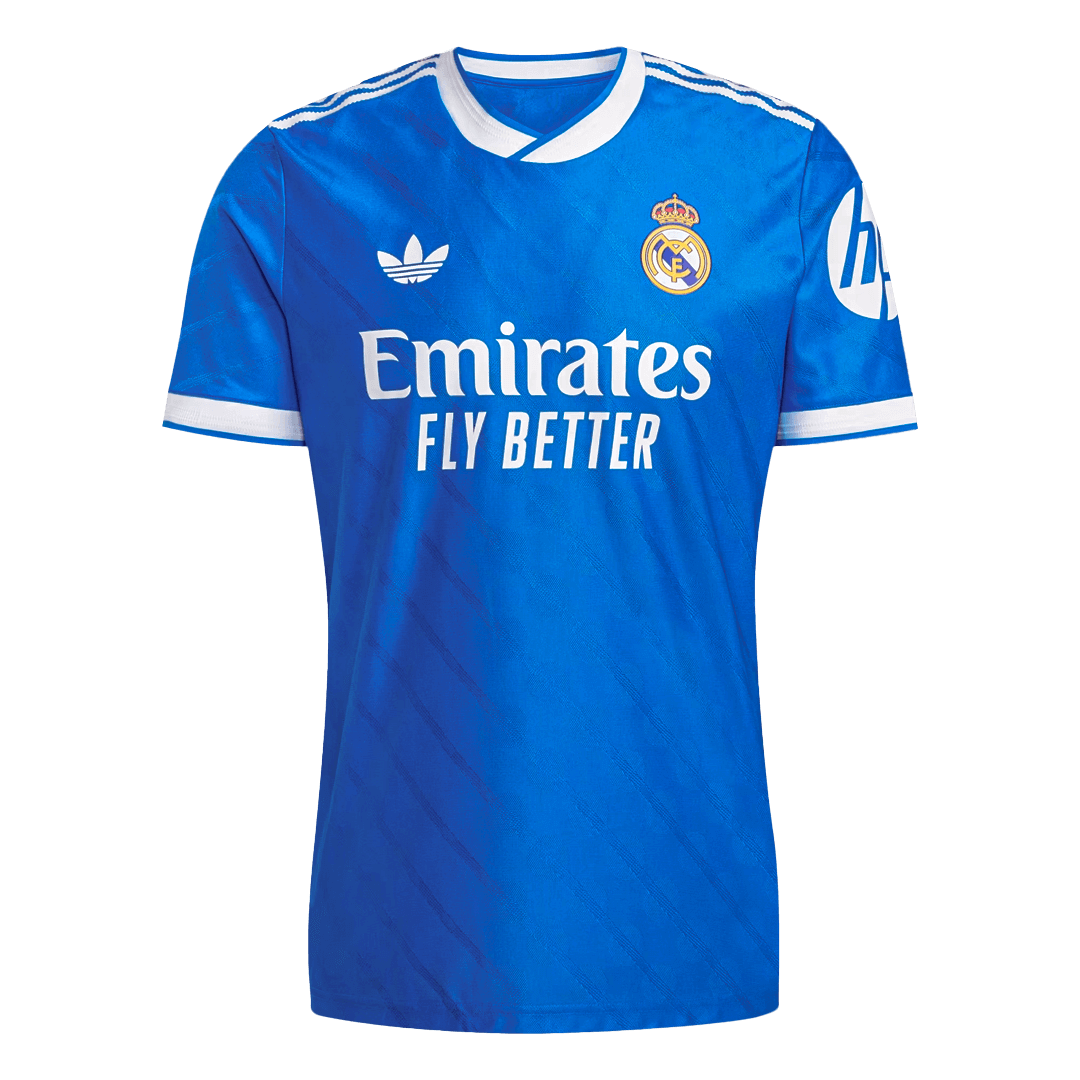 TCHOUAMENI #14 Real Madrid Derde Thuisshirt 2025/26 Blauw Speler