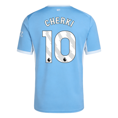 CHERKI #10 Manchester City Domicile Maillot 2026/27 Bleu
