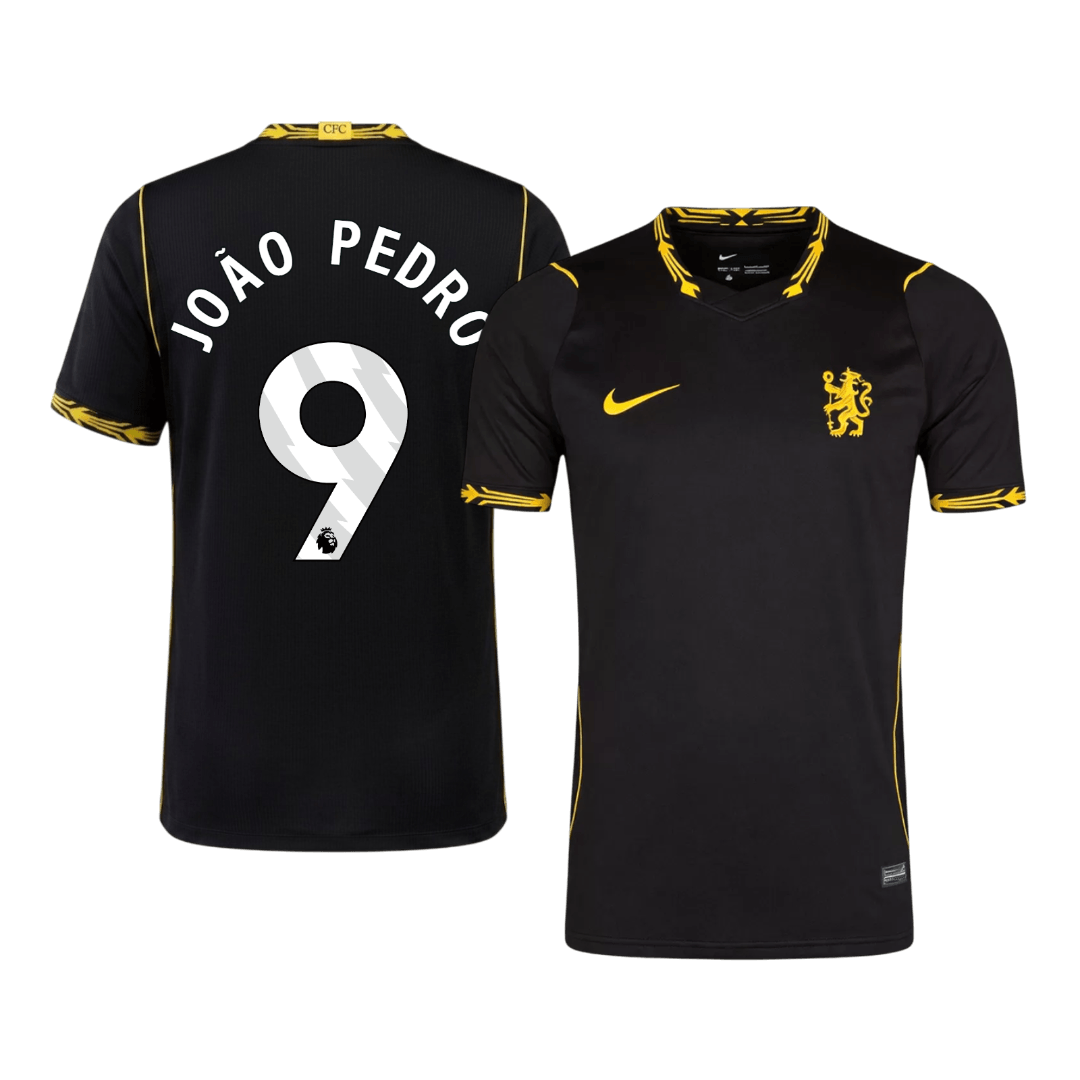 JOÃO PEDRO #9 Chelsea Extérieur Maillot 2026/27 Noir