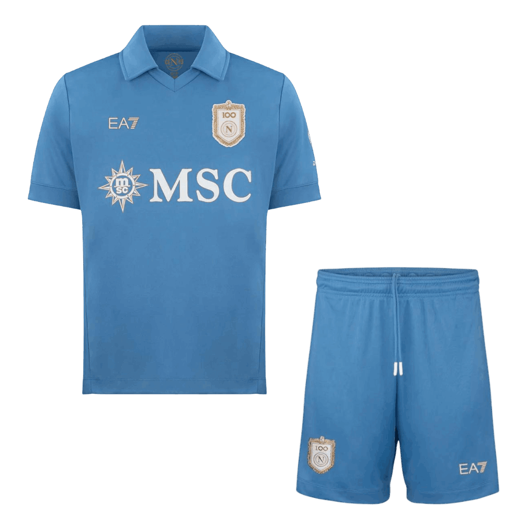 Naples Domicile Maillot Kit 2026/27 Bleu