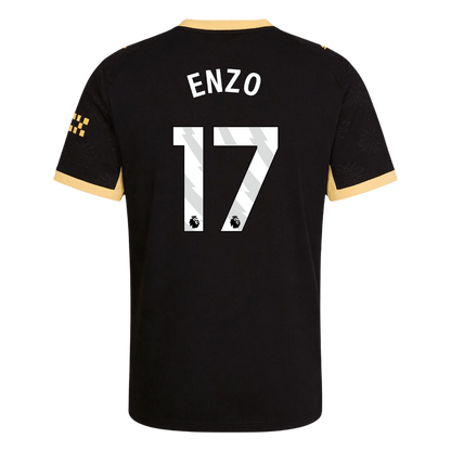 ENZO #17 Manchester City Extérieur Maillot 2026/27 Noir Joueur