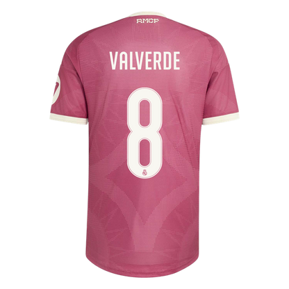 VALVERDE #8 Real Madrid Third Maillot 2026/27 Rose Joueur