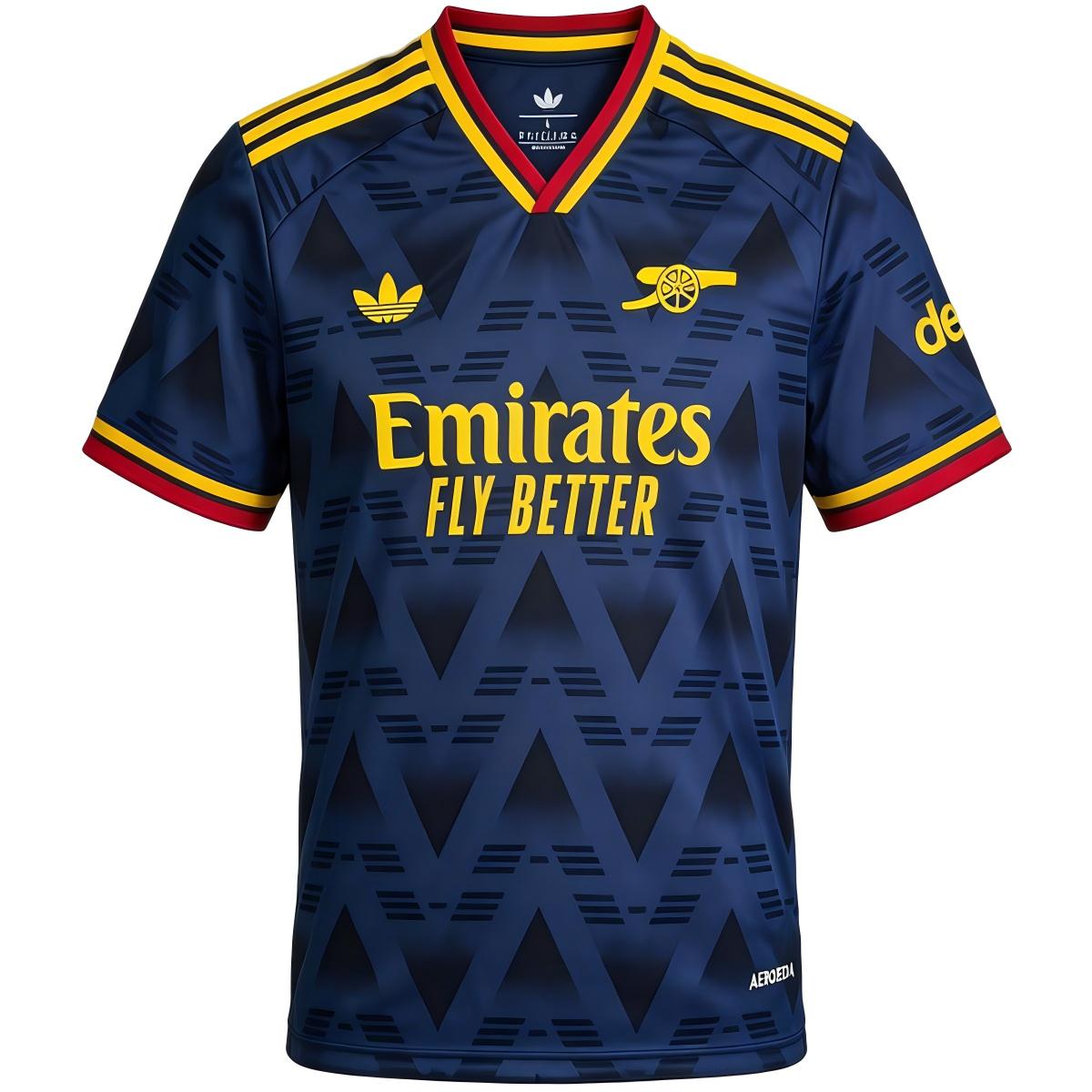 GABRIEL #6 Arsenal Extérieur Maillot 2026/27 Bleu marine - UCL