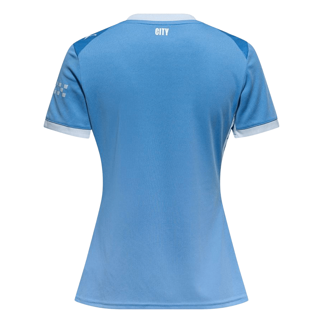 Femme Manchester City Domicile Maillot 2026/27 Bleu
