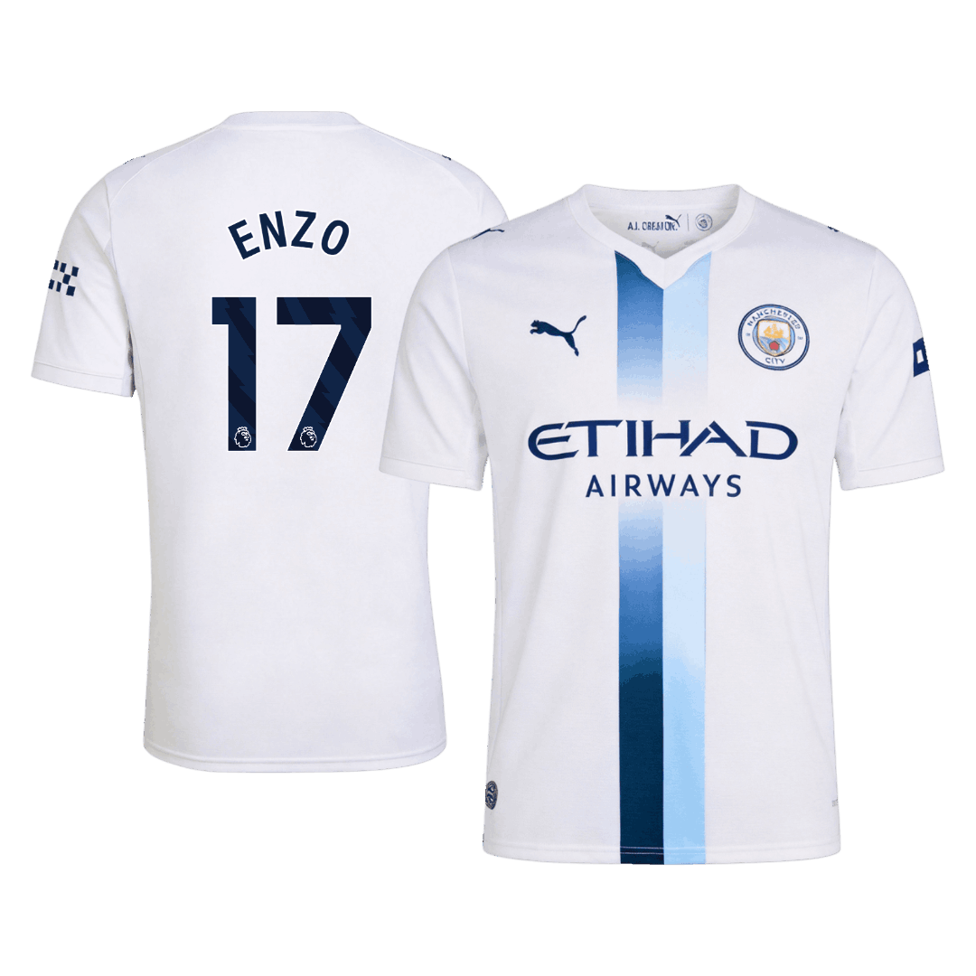 ENZO #17 Manchester City Third Maillot 2026/27 Blanc
