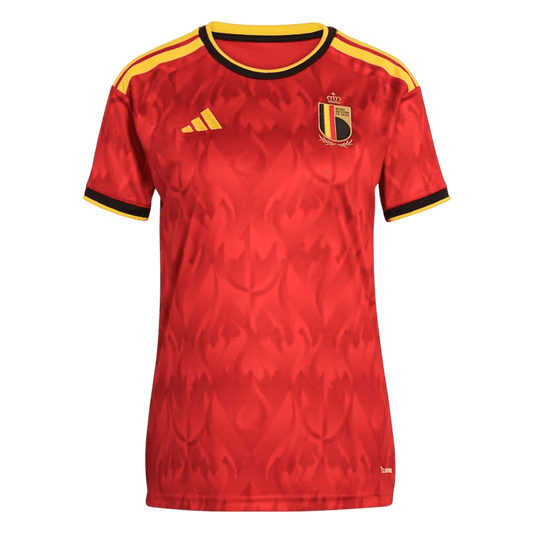 Vrouwen België Thuis Shirt - Wereldkampioenschap 2026 Rood