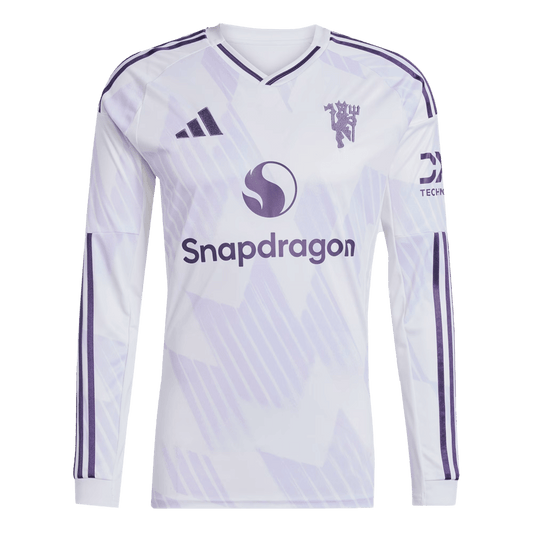 Manchester United Uit Thuisshirt Lange Mouwen 2025/26
