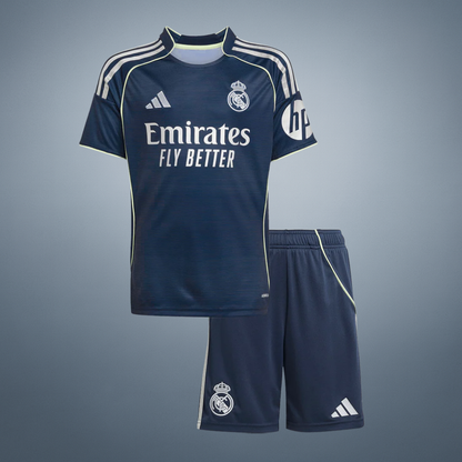 Real Madrid Uit Tenue Kit 2025/26 Kinderen