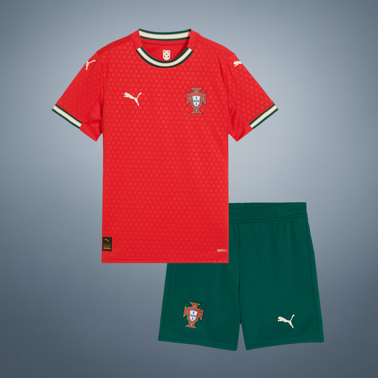Portugal Thuis tenue 2025 Kinderen