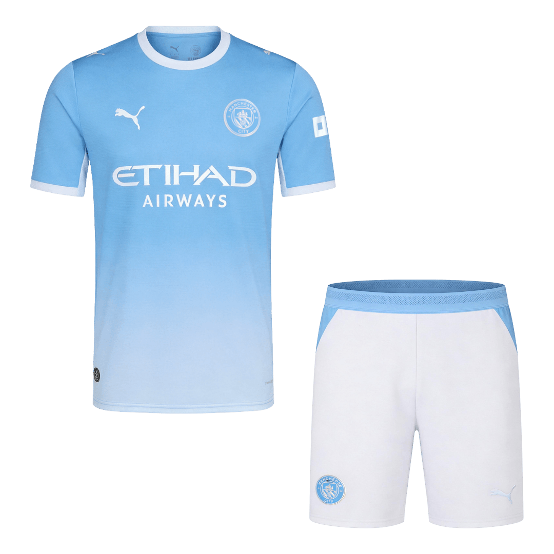 Manchester City Domicile Maillot Kit 2026/27 Bleu