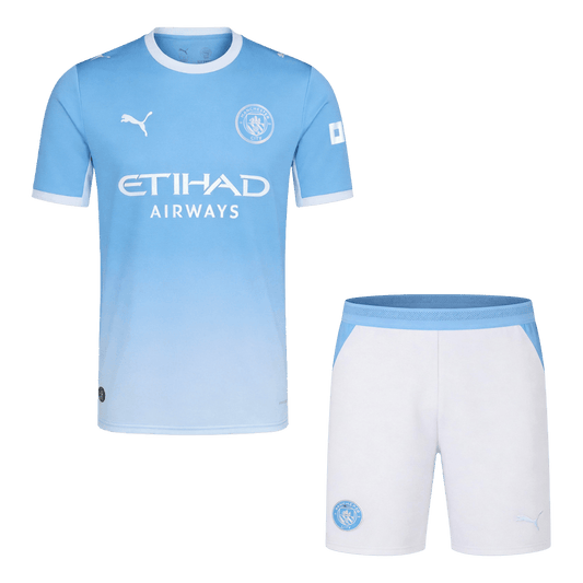 Manchester City Domicile Maillot Kit 2026/27 Bleu