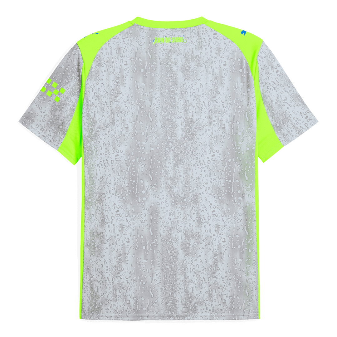 Manchester City Derde Thuisshirt Kit 2025/26 Grijs
