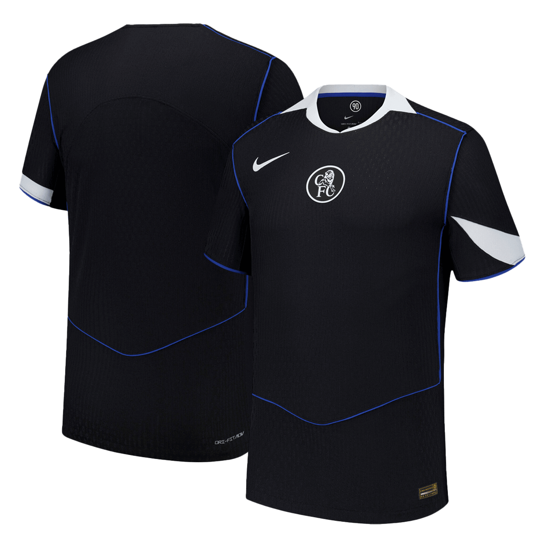 Chelsea Derde Thuisshirt 2025/26 Zwart Authentiek