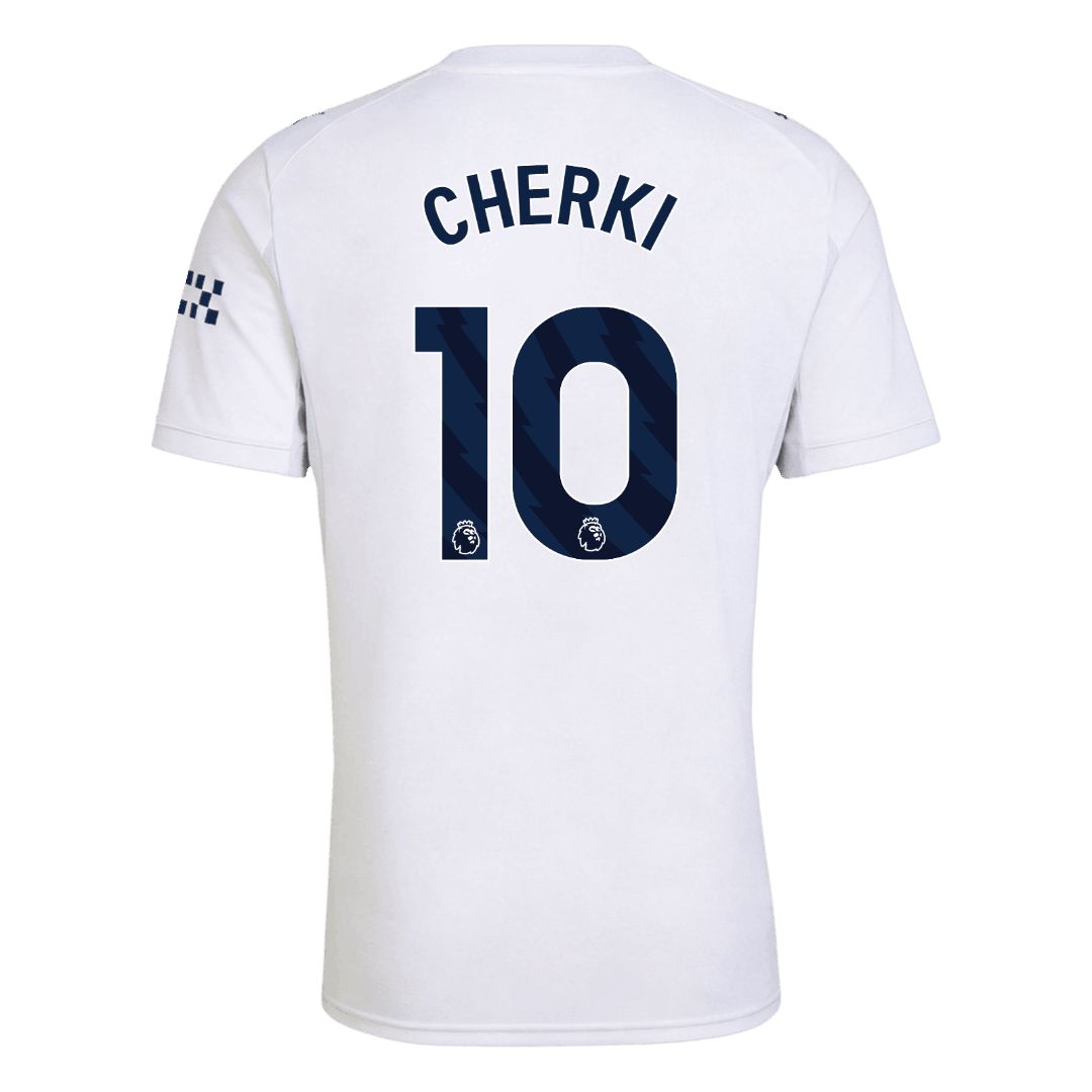 CHERKI #10 Manchester City Third Maillot 2026/27 Blanc