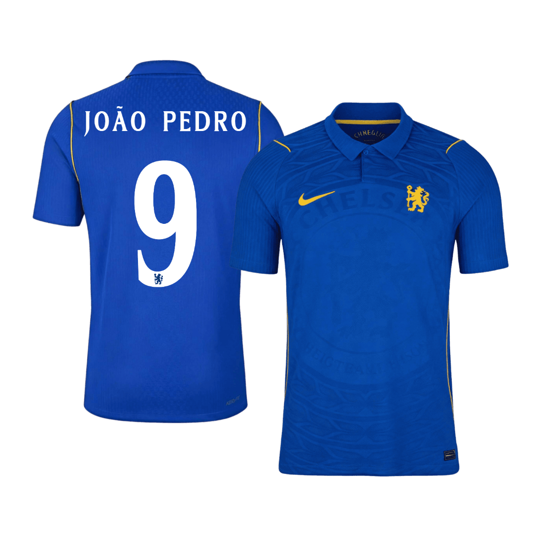 JOÃO PEDRO #9 Chelsea Domicile Maillot 2026/27 Bleu Joueur - UCL