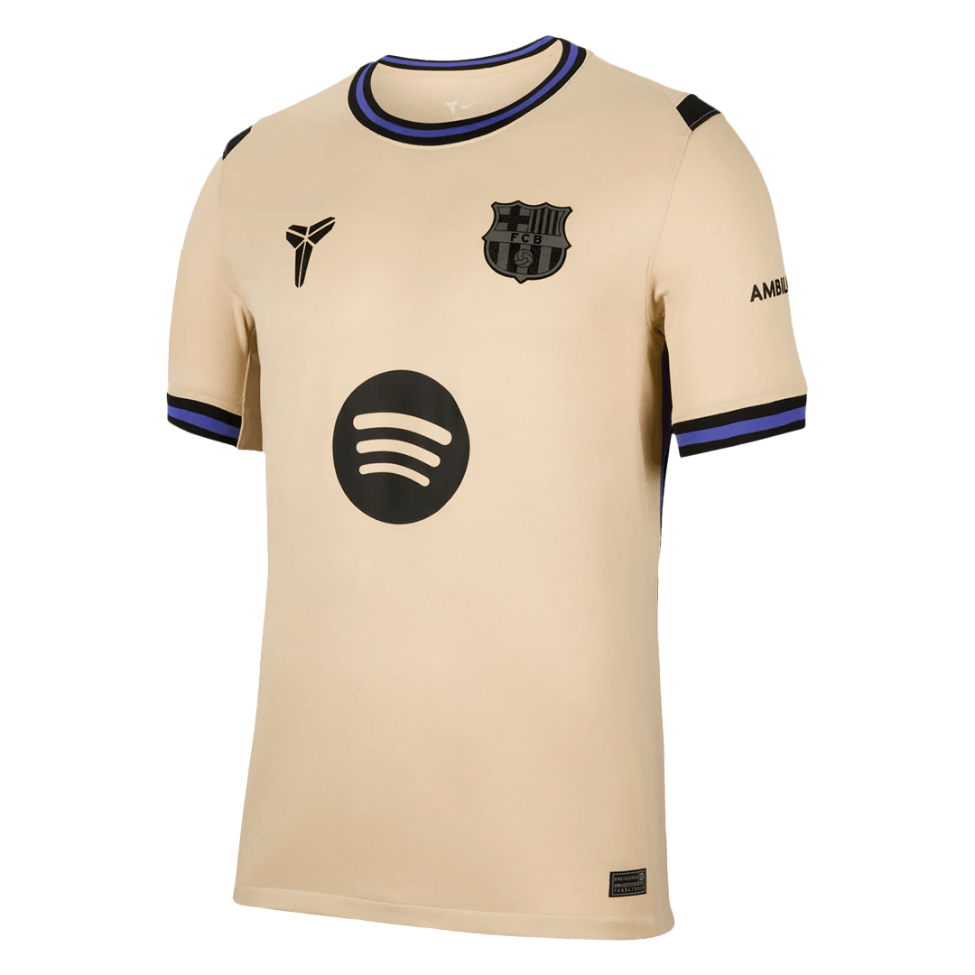 PEDRI #8 Barcelone Extérieur Maillot 2025/26 Jaune - UCL