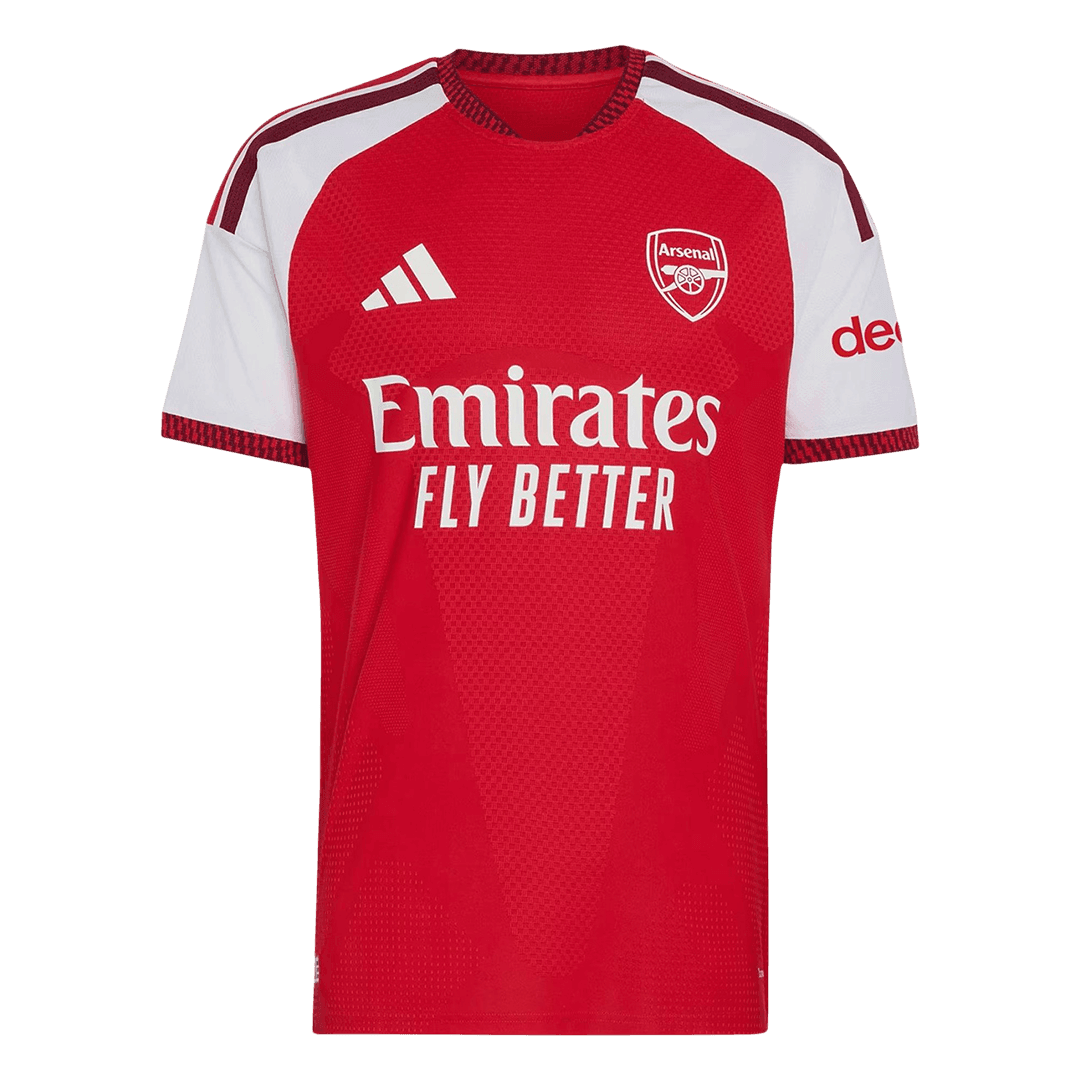 SAKA #7 Arsenal Domicile Maillot 2026/27 Rouge Joueur - UCL