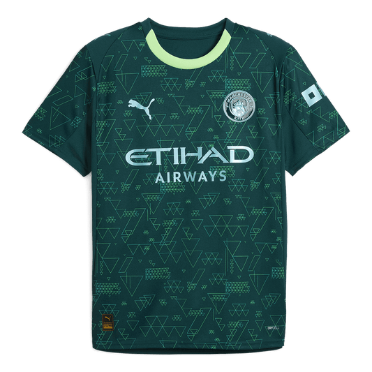 Manchester City Vierde Tenue 2025/26 Groen