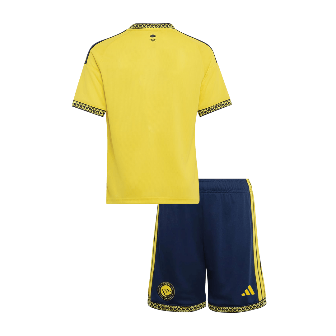 Al Nassr Domicile Maillot Kit 2026/27 Enfant Jaune