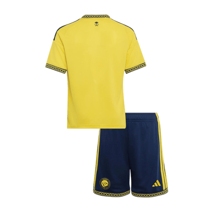 Al Nassr Domicile Maillot Kit 2026/27 Enfant Jaune