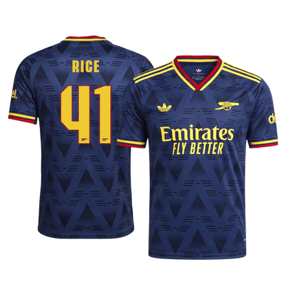 RICE #41 Arsenal Extérieur Maillot 2026/27 Bleu marine Joueur - UCL