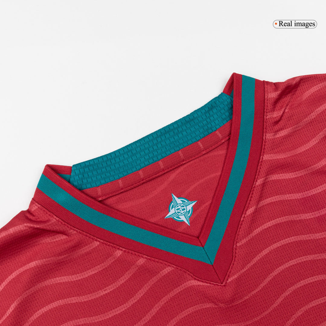 RONALDO #7 Portugal Domicile Maillot Coupe du Monde 2026 Rouge